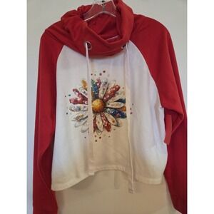 Upcycled Women's Sweatshirt - Size L